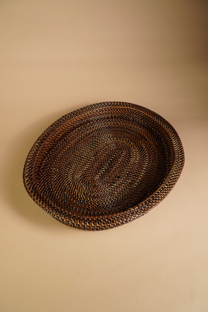 Round Nito Tray Oval 17×14×2