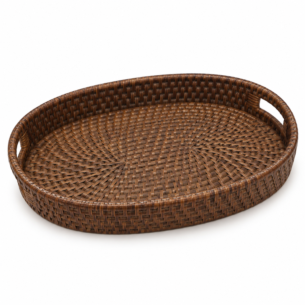 Round Nito Tray Oval 17×14×2