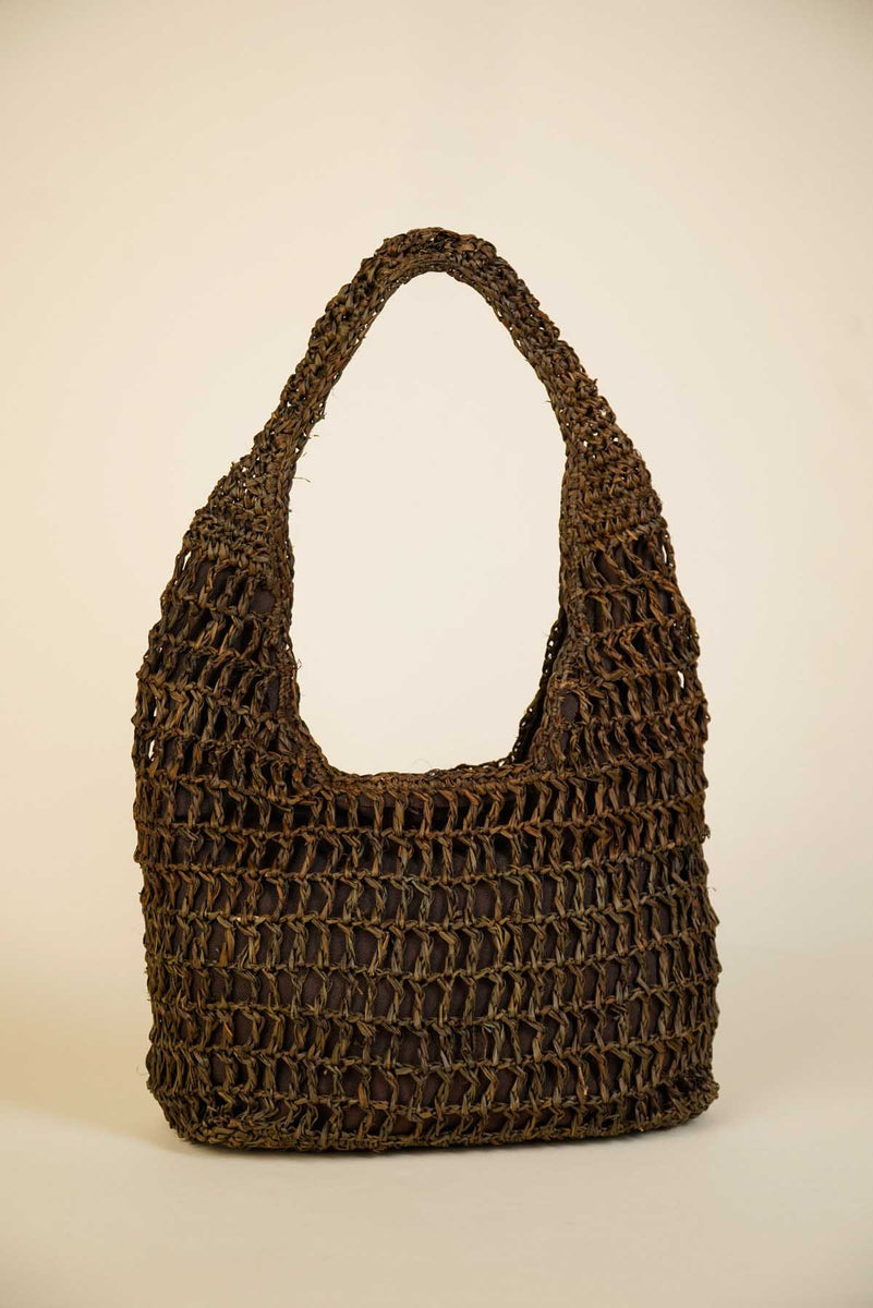 Raffia Sando Handbag