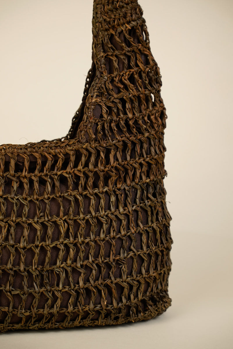 Raffia Sando Handbag