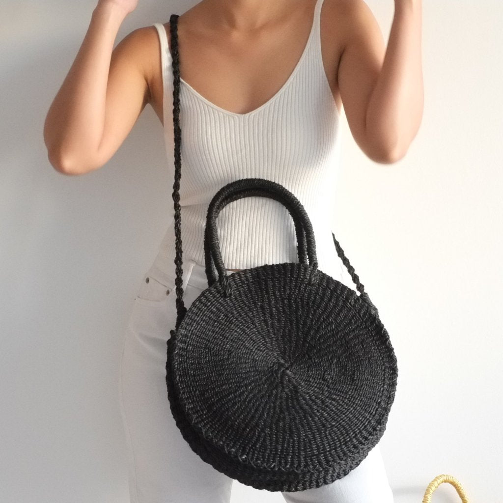 Sola Midi Abaca Bag