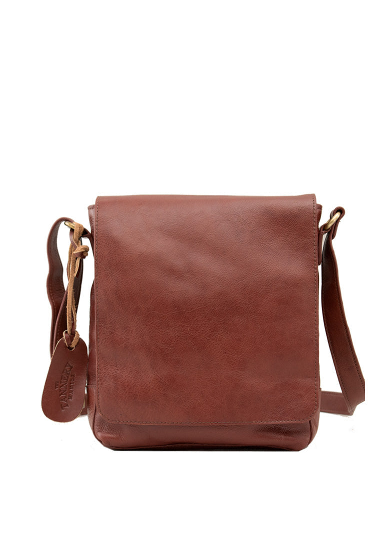 The Drey Leather Messenger Bag