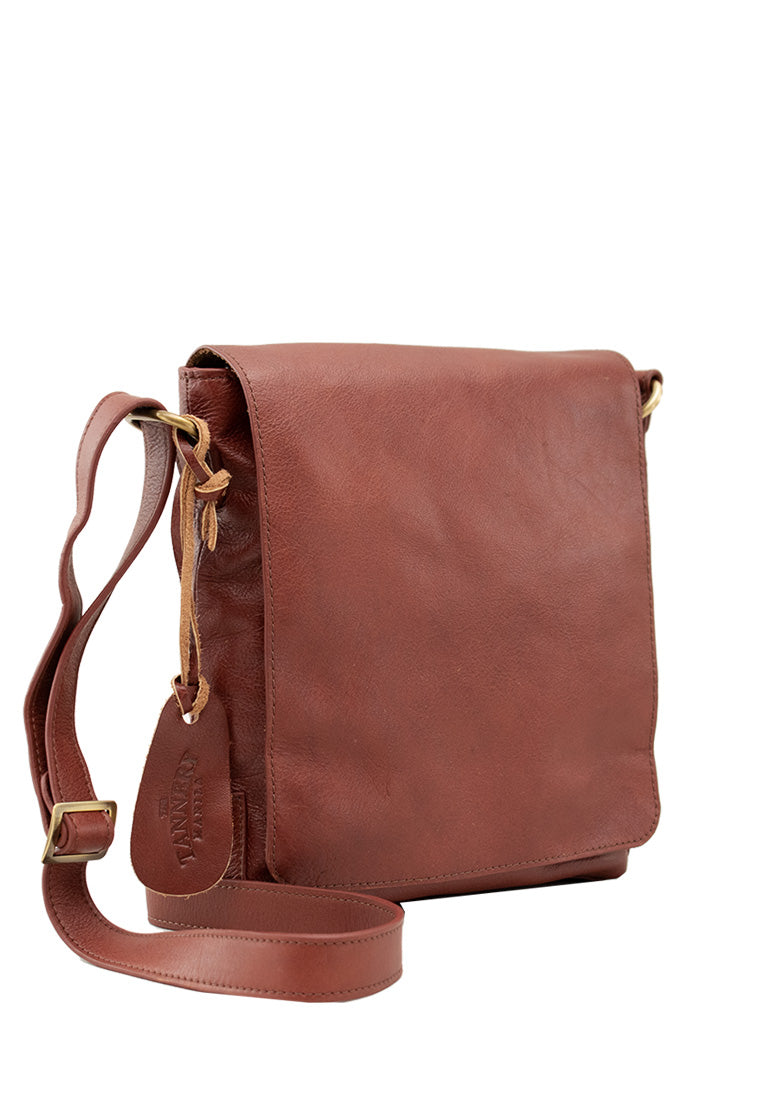 The Drey Leather Messenger Bag
