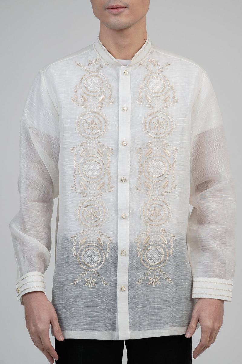 Selestino Linen-Silk Barong