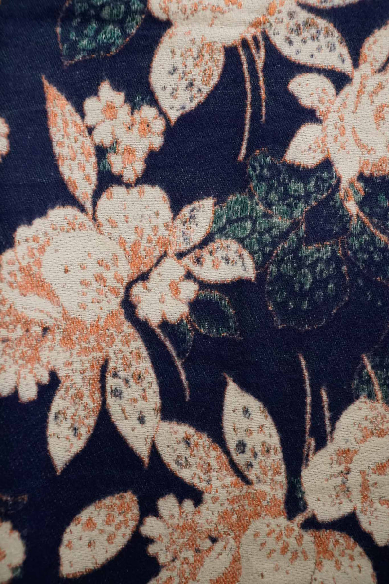 Botanical Field Polycotton Shawl