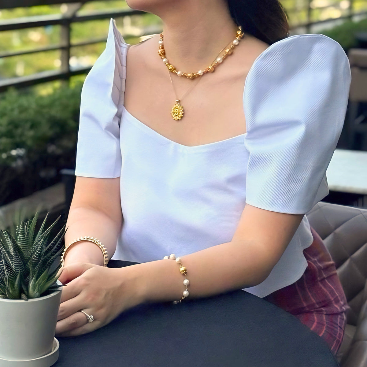 Katmon Tambourine Pearl Bracelet