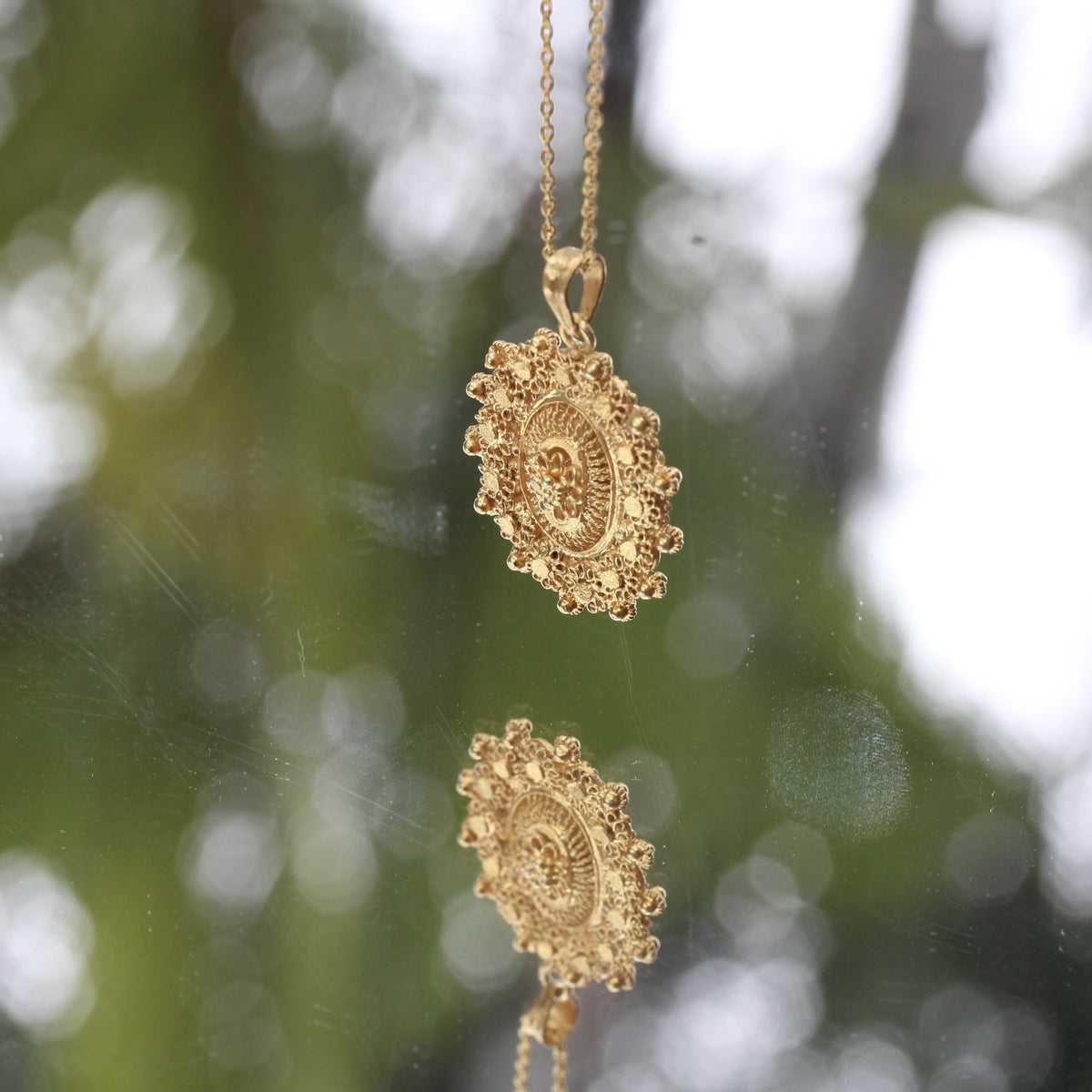 Mini Relikaryo Pendant Necklace