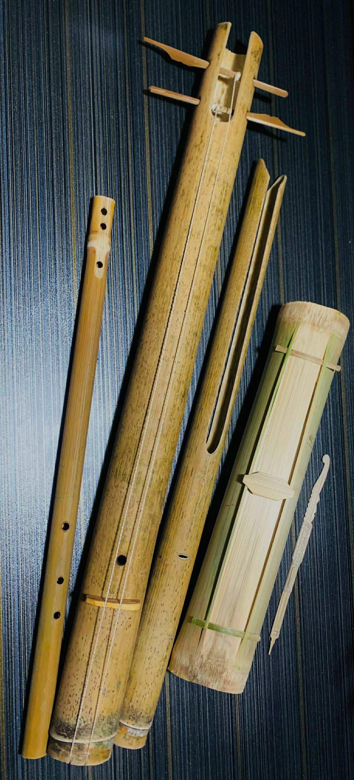 Panay Bukidnon Musical Instrument Set — 5 Instruments