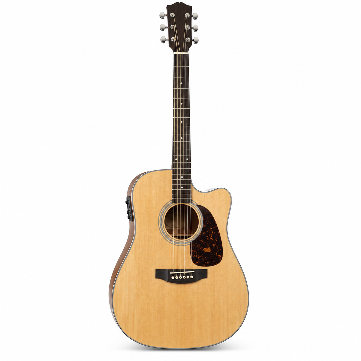 JMJ PB-01E Cutaway Acoustic-Electric Guitar