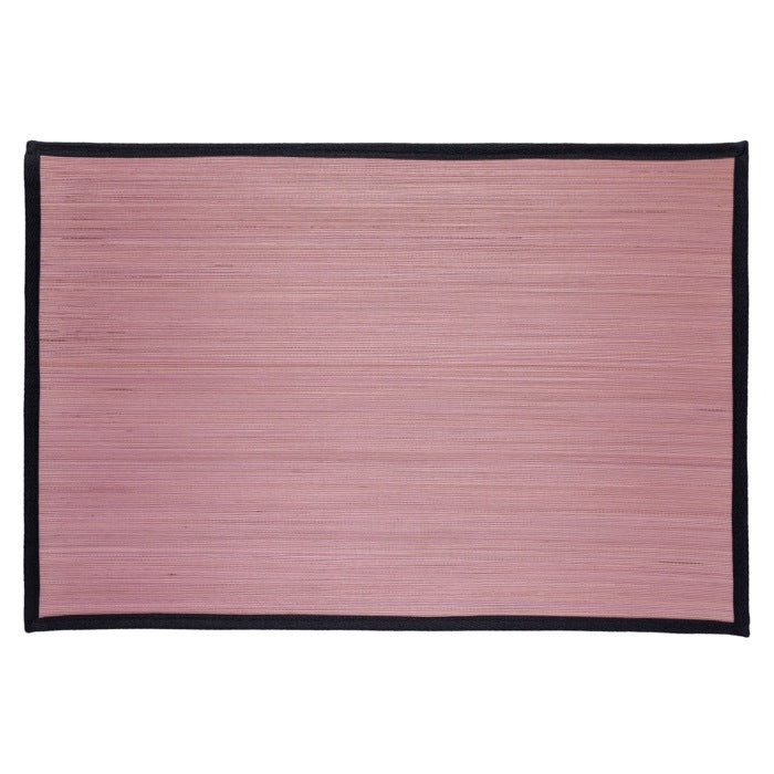 Buntal Placemat — Rose Pink