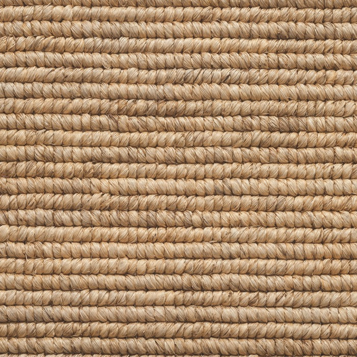 Binding Abaca Rug — Camel