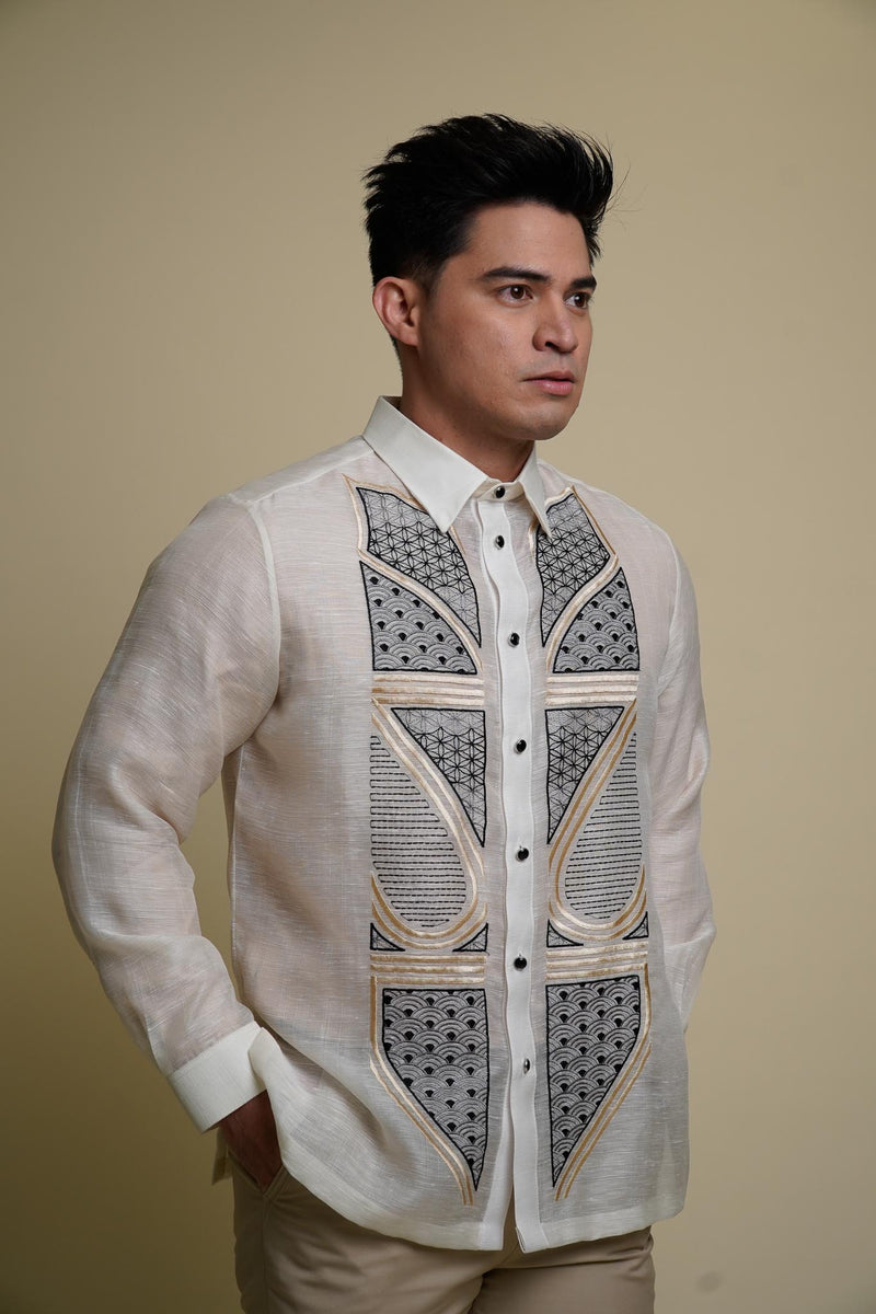Men's Linen Silk Demeter Barong
