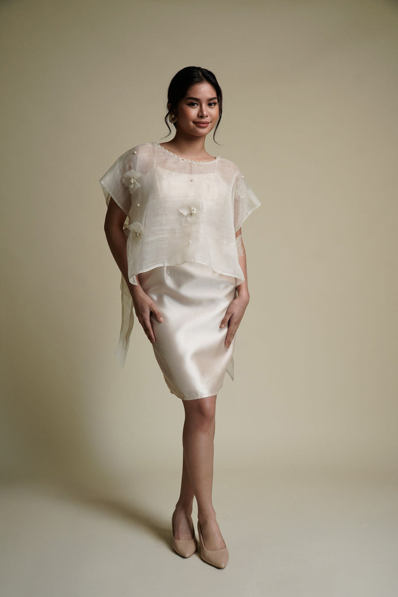 Women's Piña Dress in Natural