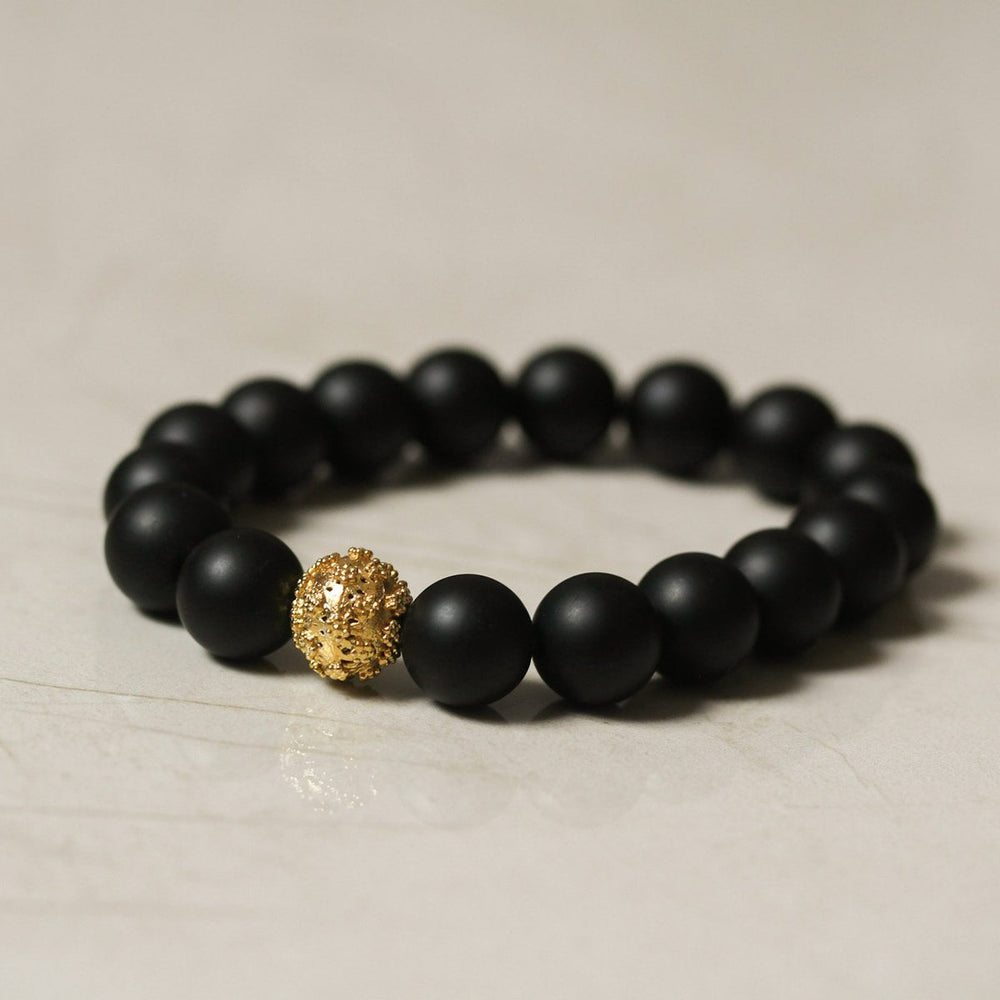 Buwan Amami Tambourine Bracelet — Black