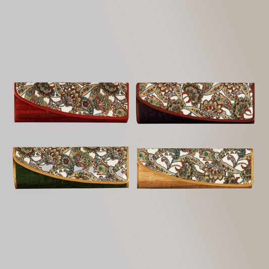 Dalisay water hyacinth vegan leather clutch from Jacinto & Lirio