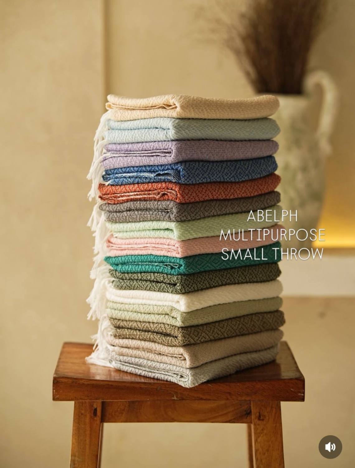 Handwoven cotton multi-purpose towel and shawl from ABEL PH