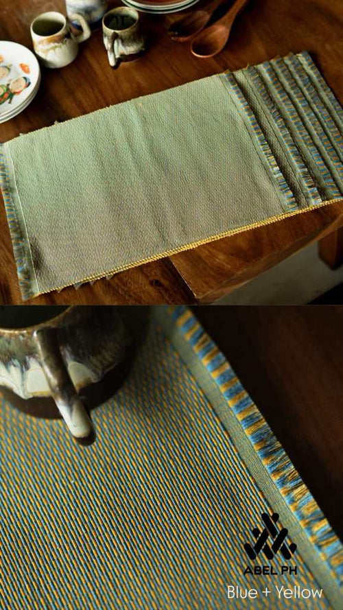 Hapag handwoven Inabel placemats from ABEL PH