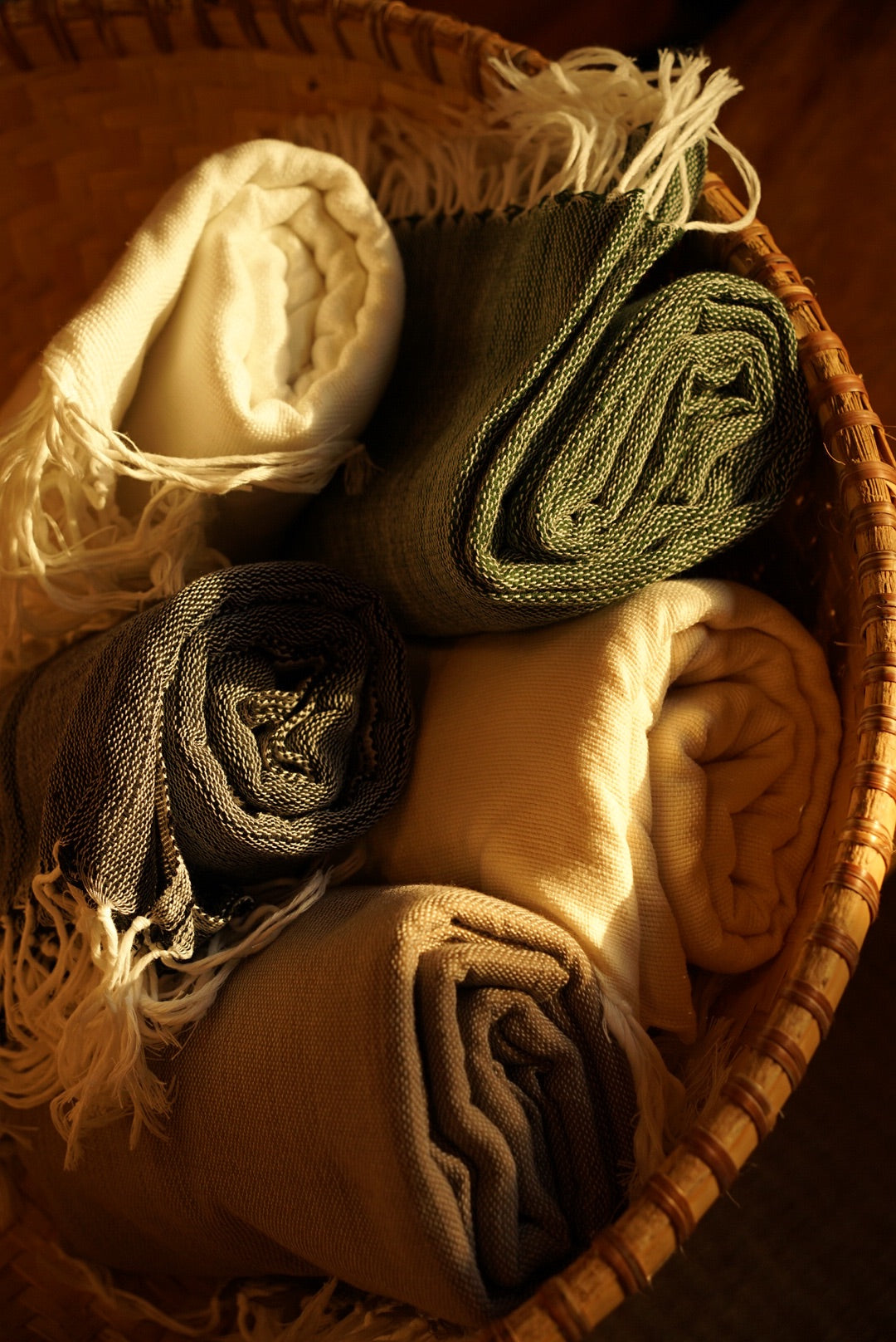 Handwoven Inabel throw blanket made in the Philippines